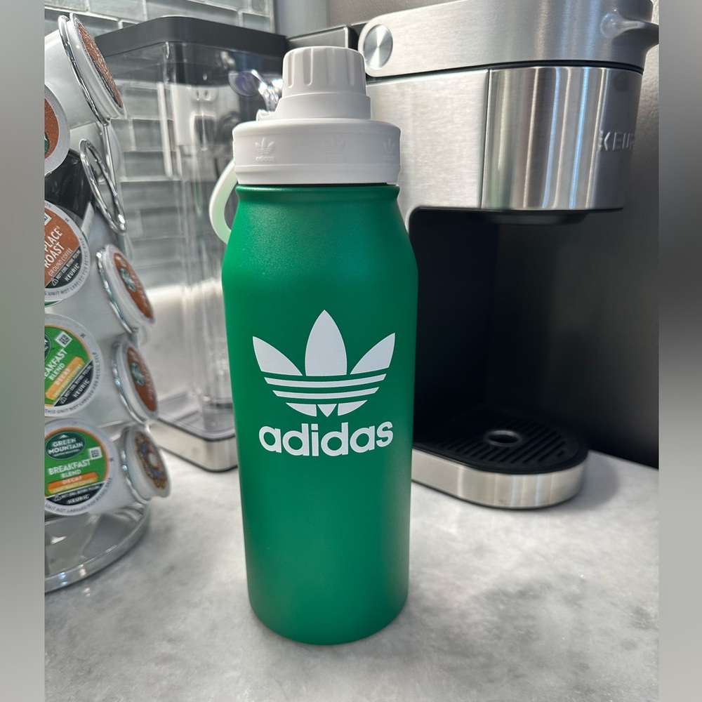 Adidas 32oz Metal Water Bottle / Tumbler Hot/Cold Double Wall - NWT